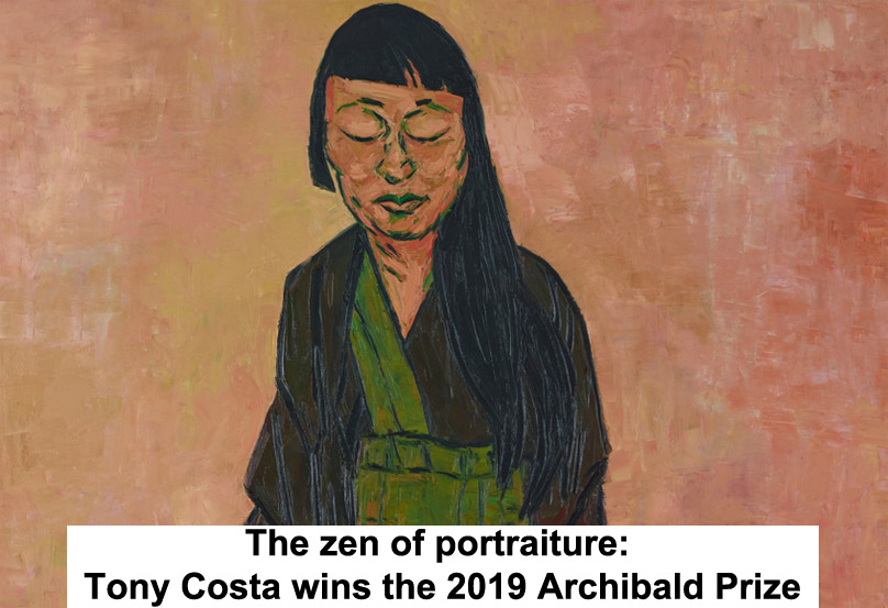 the zen of portraiture: tony costa wins the 2019 archibald prize