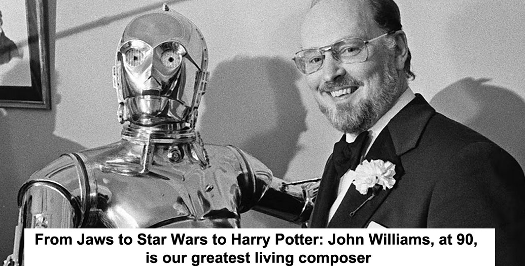 from jaws to star wars to harry potter: john williams, at 90, is our greatest living composer