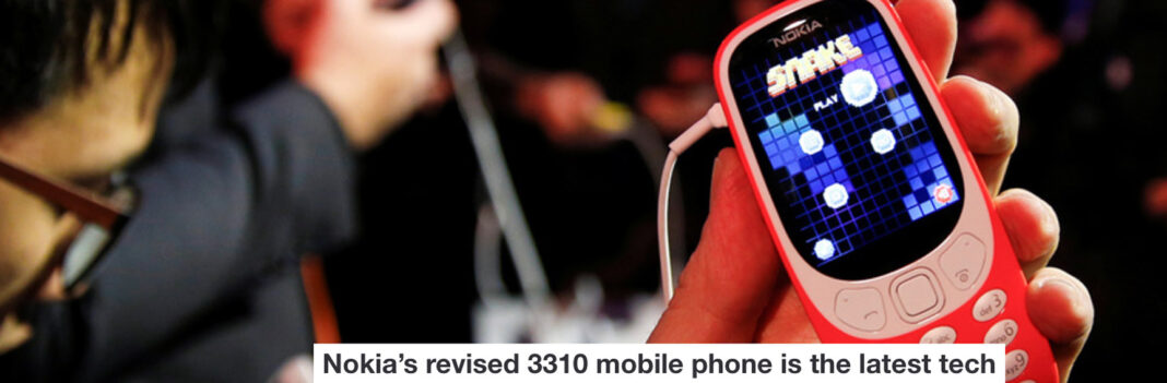 nokia’s revised 3310 mobile phone is the latest tech to target retro-adopters