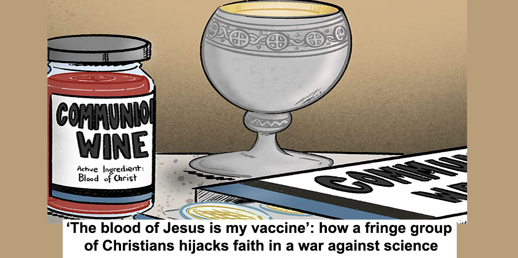 The blood of jesus is my vaccine header