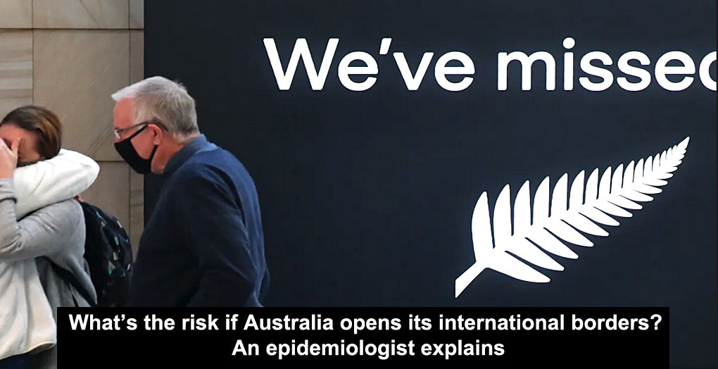 what’s the risk if australia opens its international borders? an epidemiologist explains