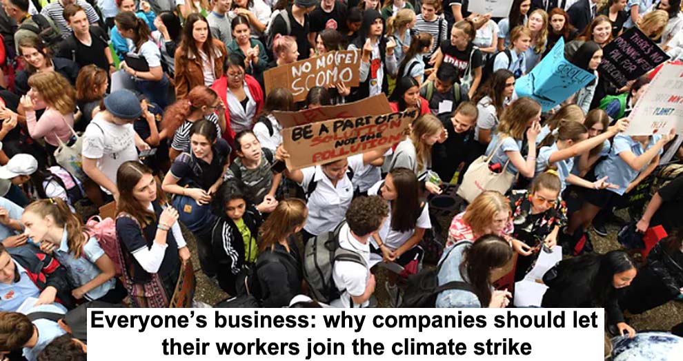 everyone’s business: why companies should let their workers join the climate strike