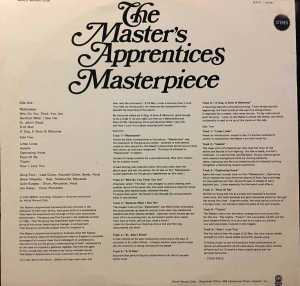 cream of the crate #37 : the masters apprentices – masterpiece